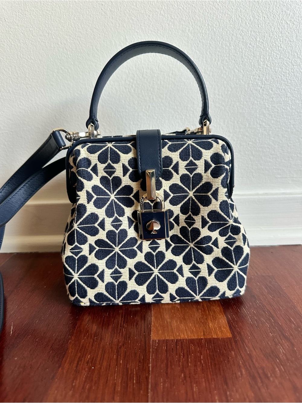 Kate Spade New York Spade Flower Jacquard Remedy Small Top-Handle Bag